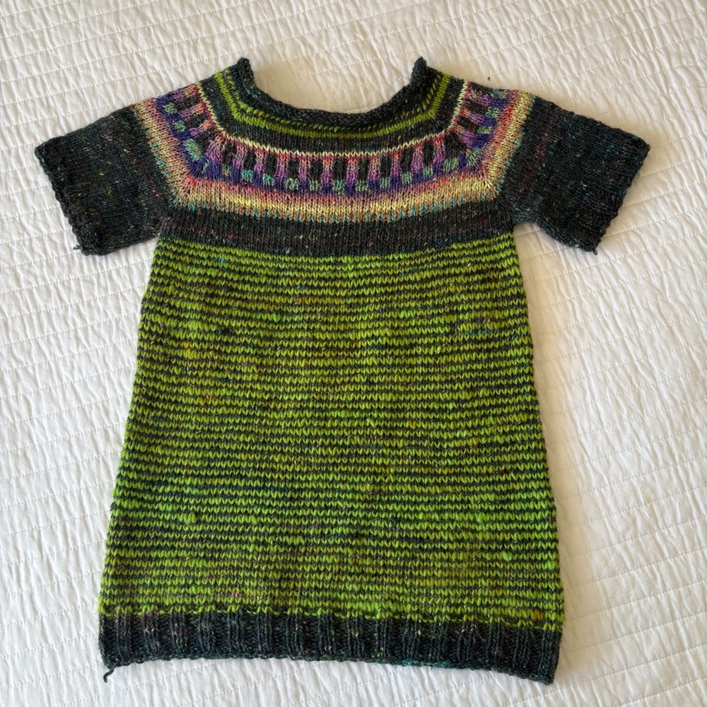 HANDMADE BY ME Colorful Knit Sweater